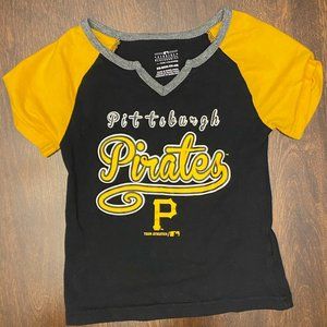 Pittsburgh Pirates Girls Tee Size 4/5